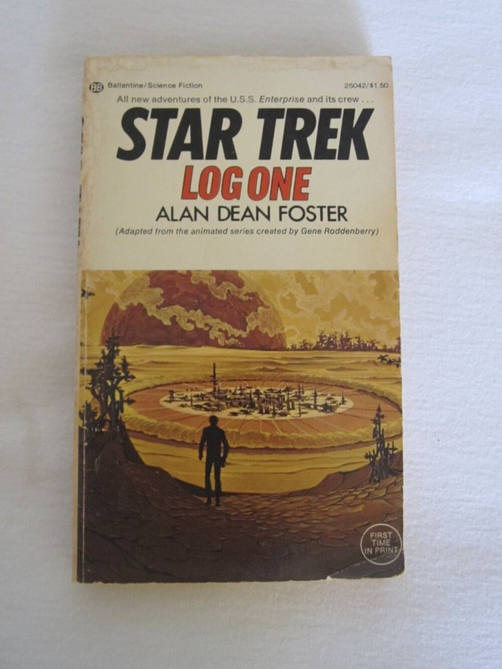 1976 Star trek p/b Book: Log One